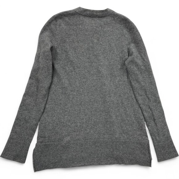 Vince Gray Cashmere Long Sleeve Crew Neck Sweater Women's Small - Picture 2 of 7
